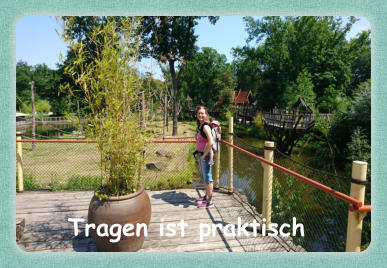 Tragen ist praktisch