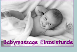 Babymassage Einzelstunde