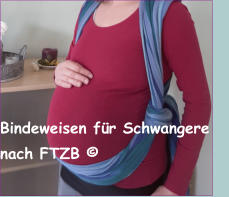 Bindeweisen für Schwangere nach FTZB ©