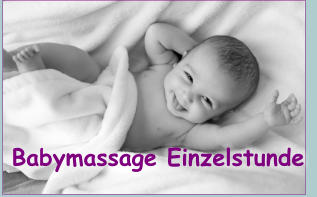 Babymassage Einzelstunde